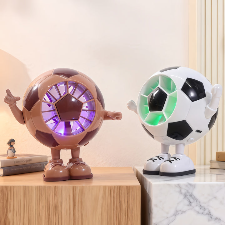Creative table fan in football design Bowlift