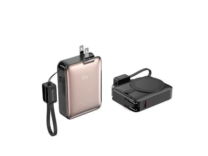 Multifunctional chargers with integrated cable management Bowlift