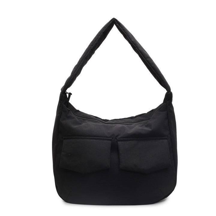 Soft Fabric Shoulder Hobo Bag Bowlift