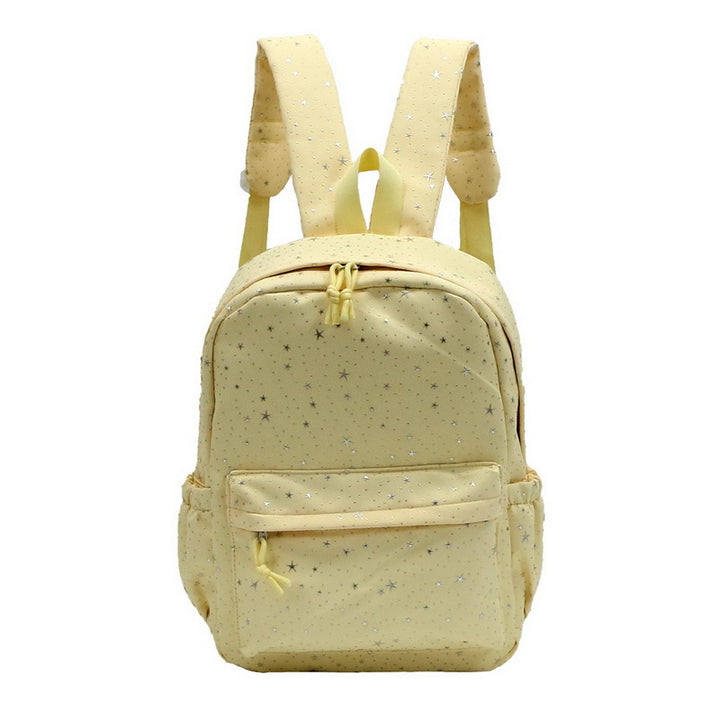 Backpack with Sparkling Star Motif Bowlift