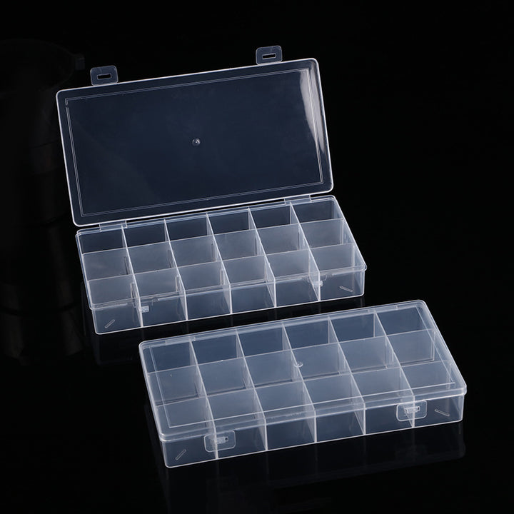 Transparent Multi-Division Storage Organizer Bowlift