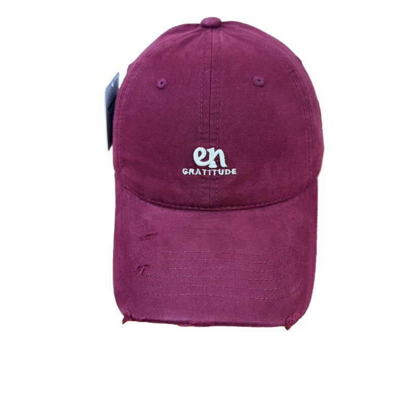 Women's Relaxed Cotton Embroidered Baseball Cap Bowlift