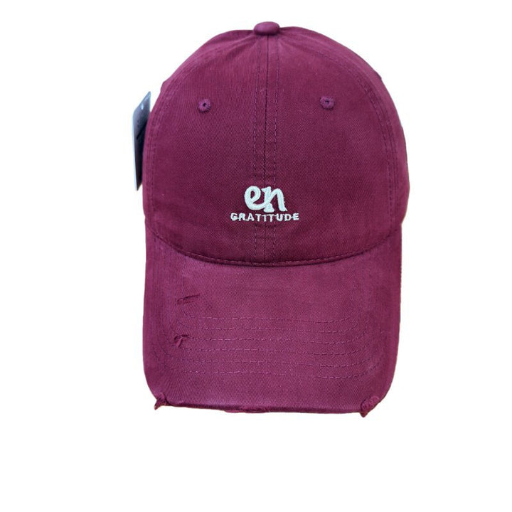 Women's Relaxed Cotton Embroidered Baseball Cap Bowlift