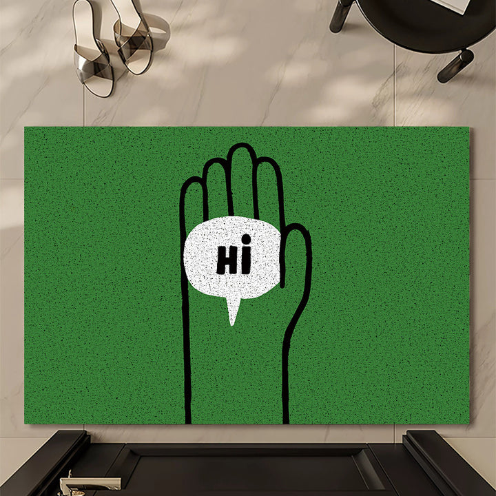 Cheerful Welcome Doormat
