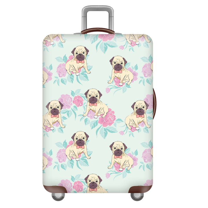 Unisex hard-shell suitcase with funny monster design Bowlift