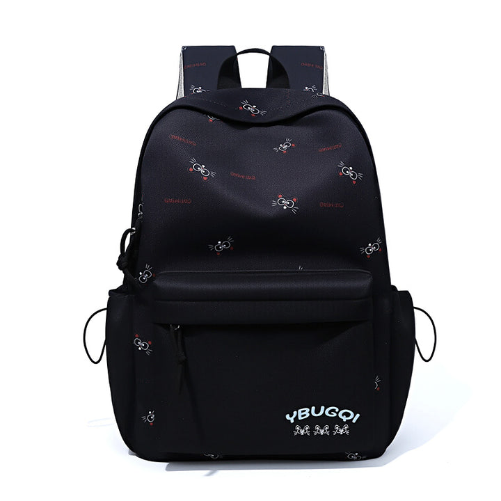 Playful Cat-Themed Backpack Bowlift