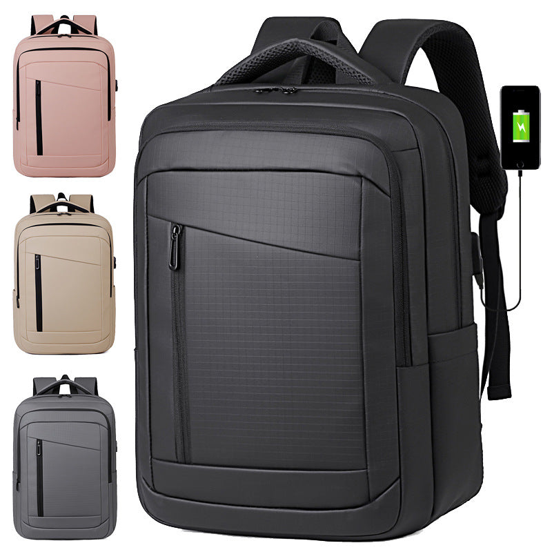Backpack with Expandable Compartment System and Breathable Back Bowlift