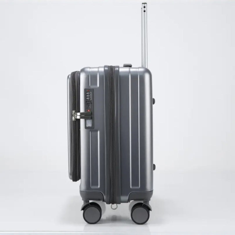 Women's Stylish Hard-Shell Compact Travel Suitcase Bowlift