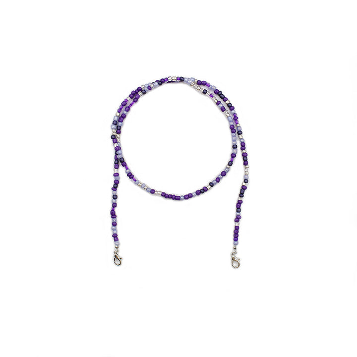 Artistic Beaded Eyewear Chain Bowlift