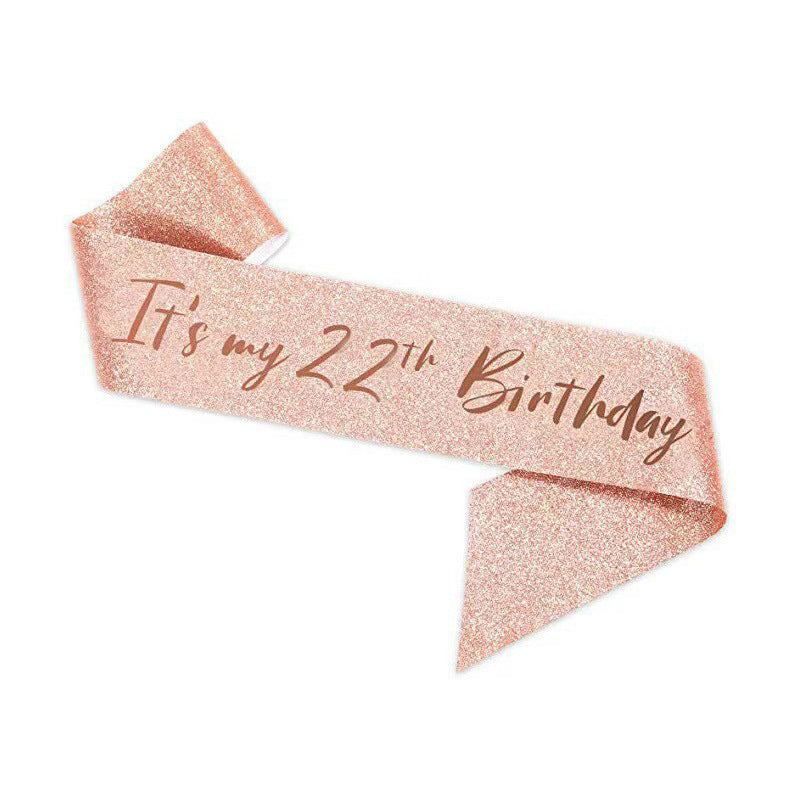 Ladies Festive 10th Birthday Decoration Ribbon Bowlift