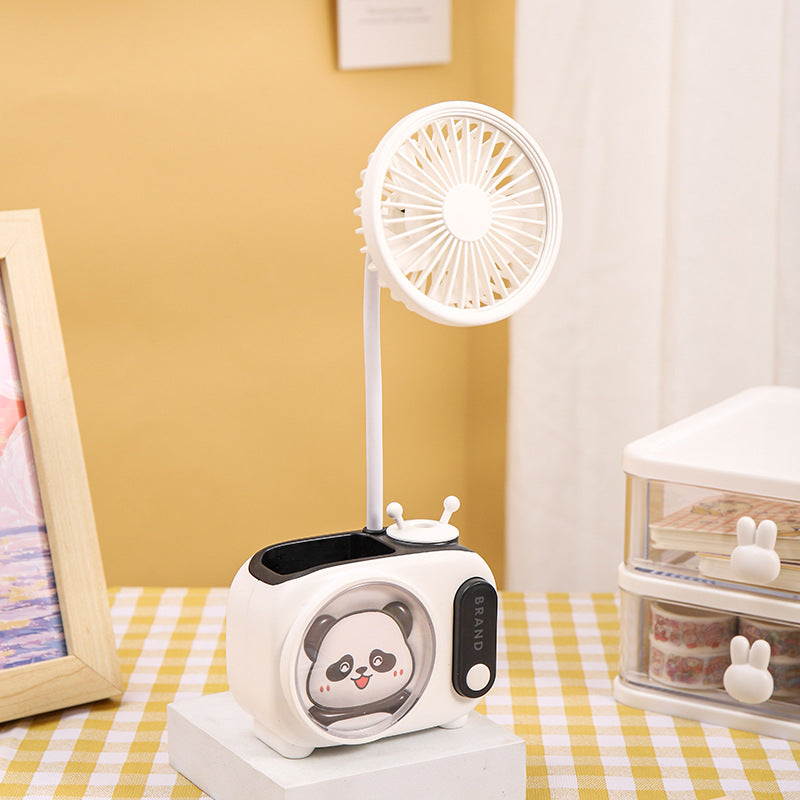 Creative Cartoon Desk Fan Bowlift