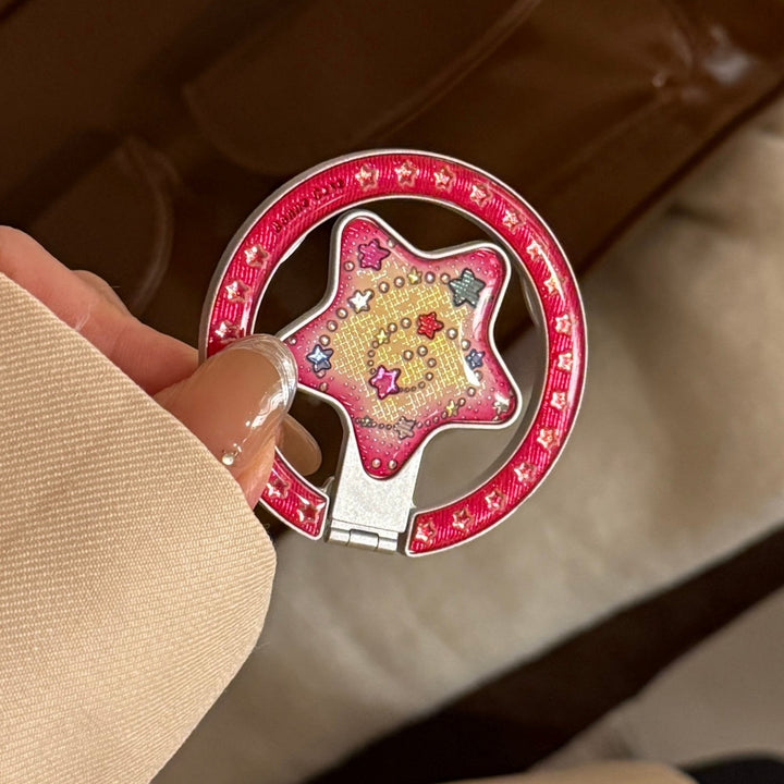 Playful hand mirror with star design Bowlift