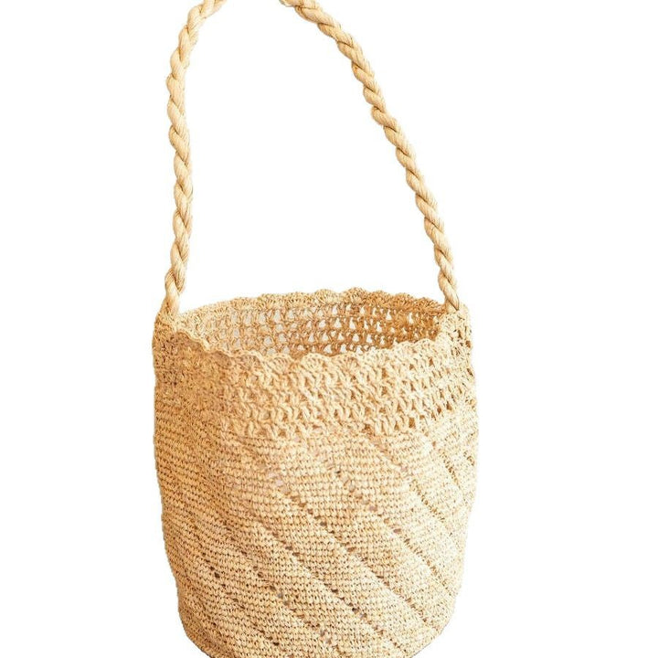 Hand-knotted basket bag Bowlift