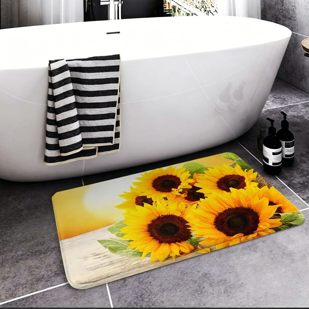 Coastal Nautical Bath Mat Bowlift