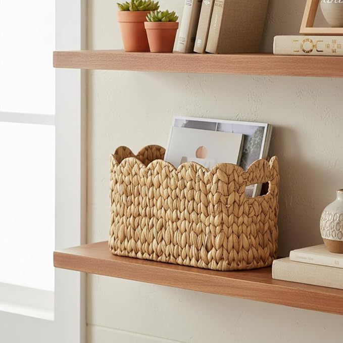 Woven Seagrass Storage Bin Bowlift