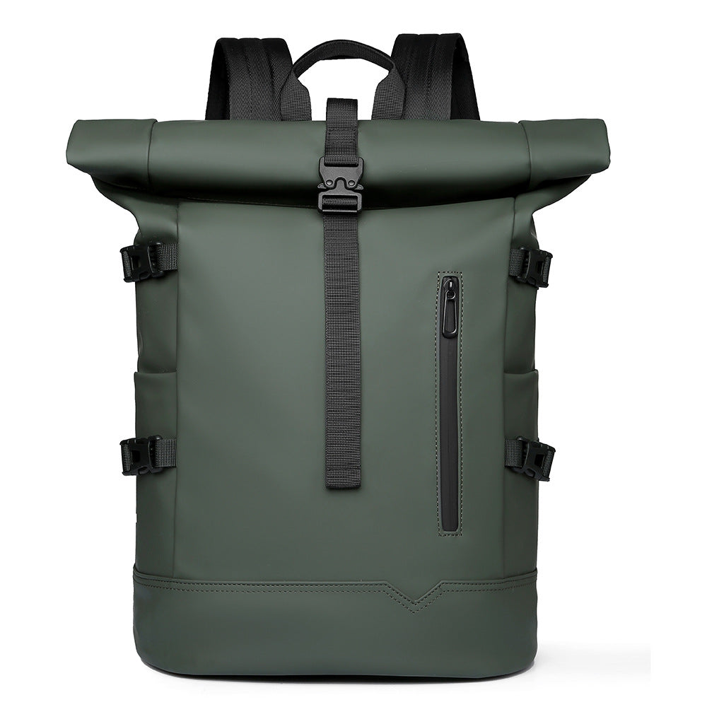 Roll-Top Waterproof Travel Backpack Bowlift