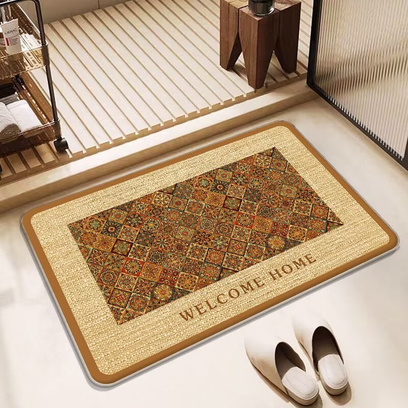 Butterfly-Inspired Decorative Bath Mat Bowlift