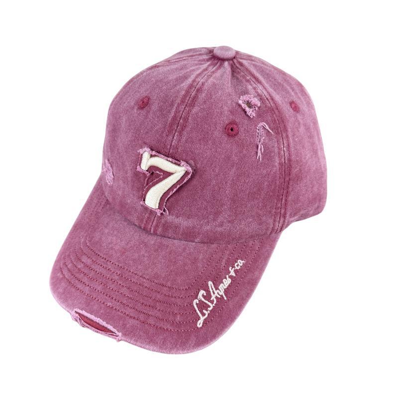 Men's Distressed Vintage Baseball Cap Bowlift