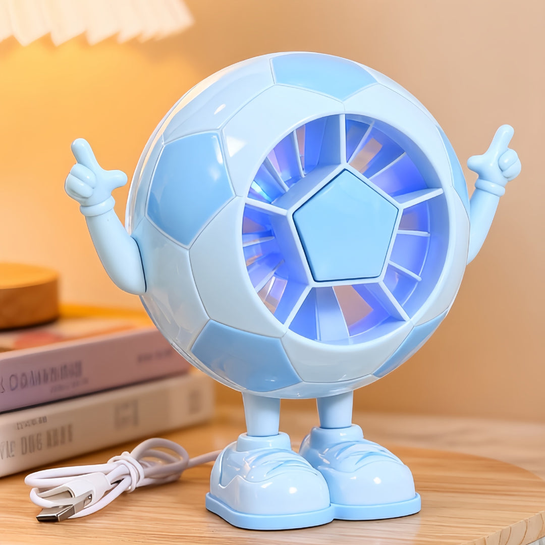 Ladies portable USB table fan with cute animal design Bowlift