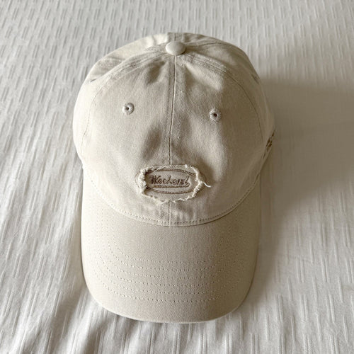 Men's Casual Distressed Baseball Cap Bowlift