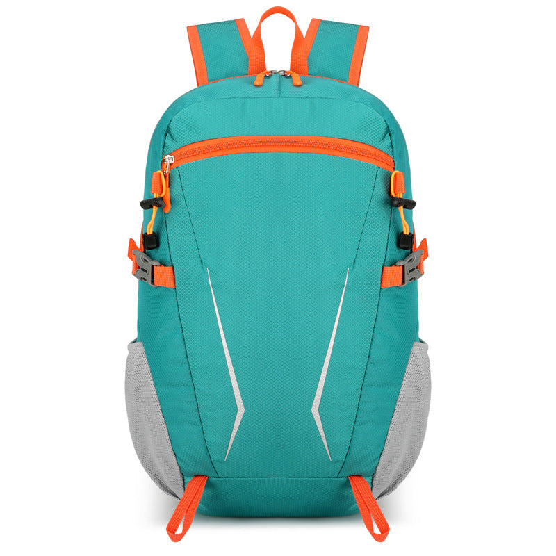 Unisex nan light day backpack with reflective inserts, padded back and side mesh pockets Bowlift