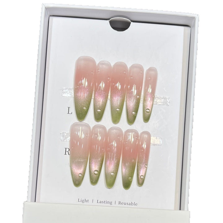 Stiletto Ombre Press-On Nail Set Bowlift