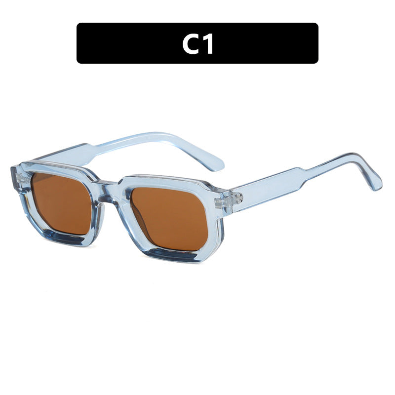 Women's modern sunglasses in innovative rectangular design Bowlift