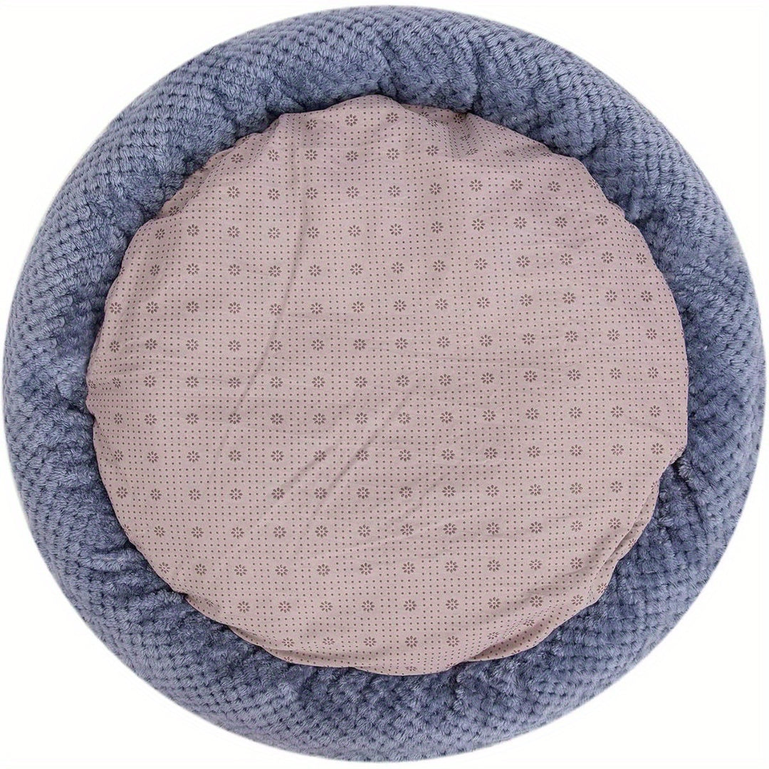 Plush Circular Dog Bed