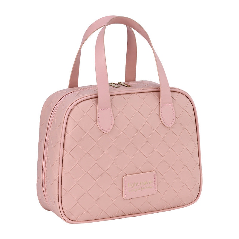 Cosmetic Organizer Bag With Elegant Structural Design Bowlift