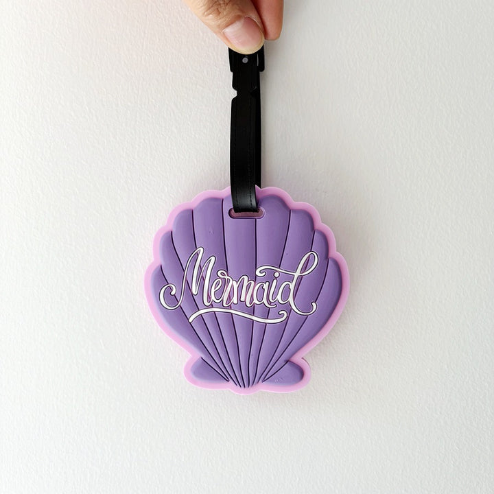 Mermaid Shell-Shaped Luggage Tag Bowlift
