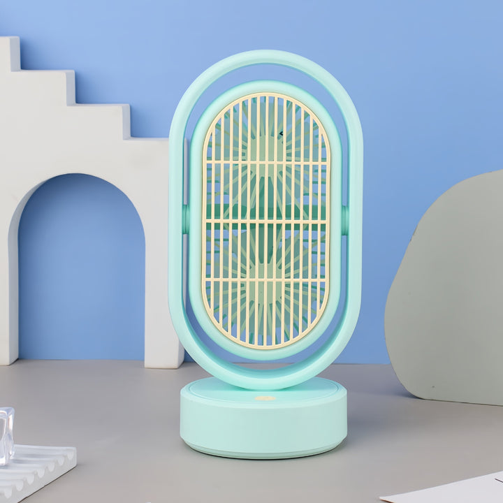 Women's Portable Table Fan with Stylish Housing and Effective Air Circulation Bowlift