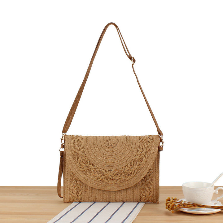 Elegant Shoulder Bag with Textured Design Bowlift