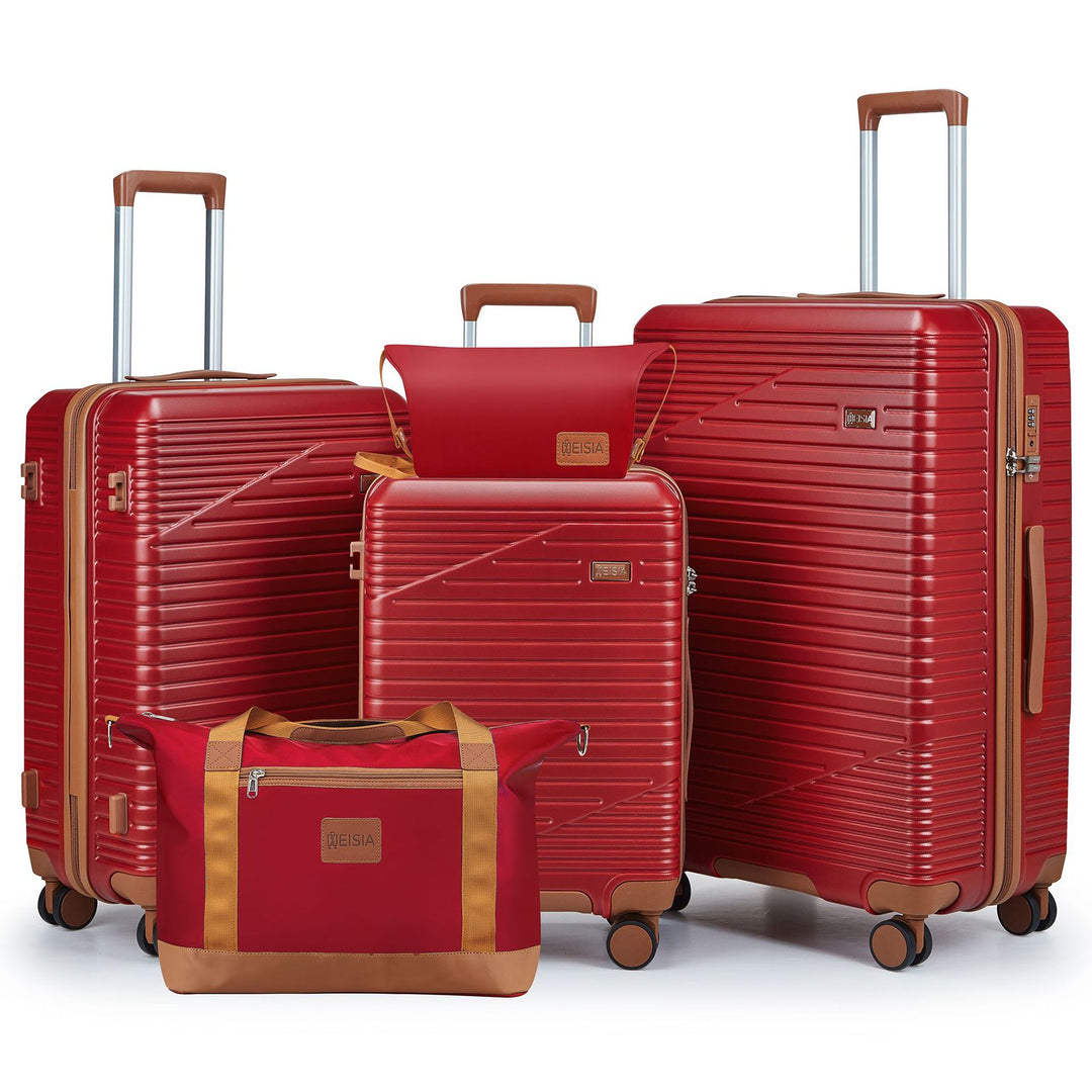 Unisex Multi-Functional Hard Shell Spinner Suitcase Bowlift