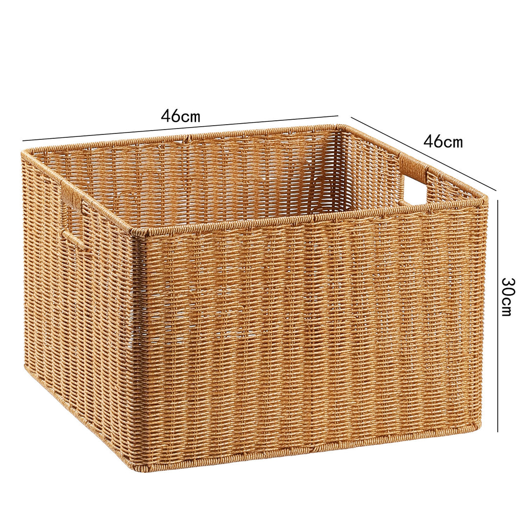 Rectangular Woven Storage Bin Bowlift