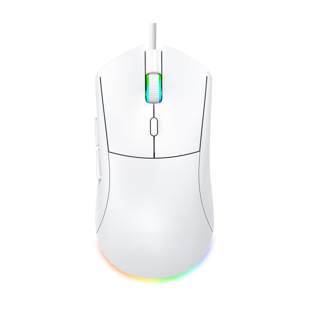 High-Performance RGB Wired Gaming Mouse Bowlift