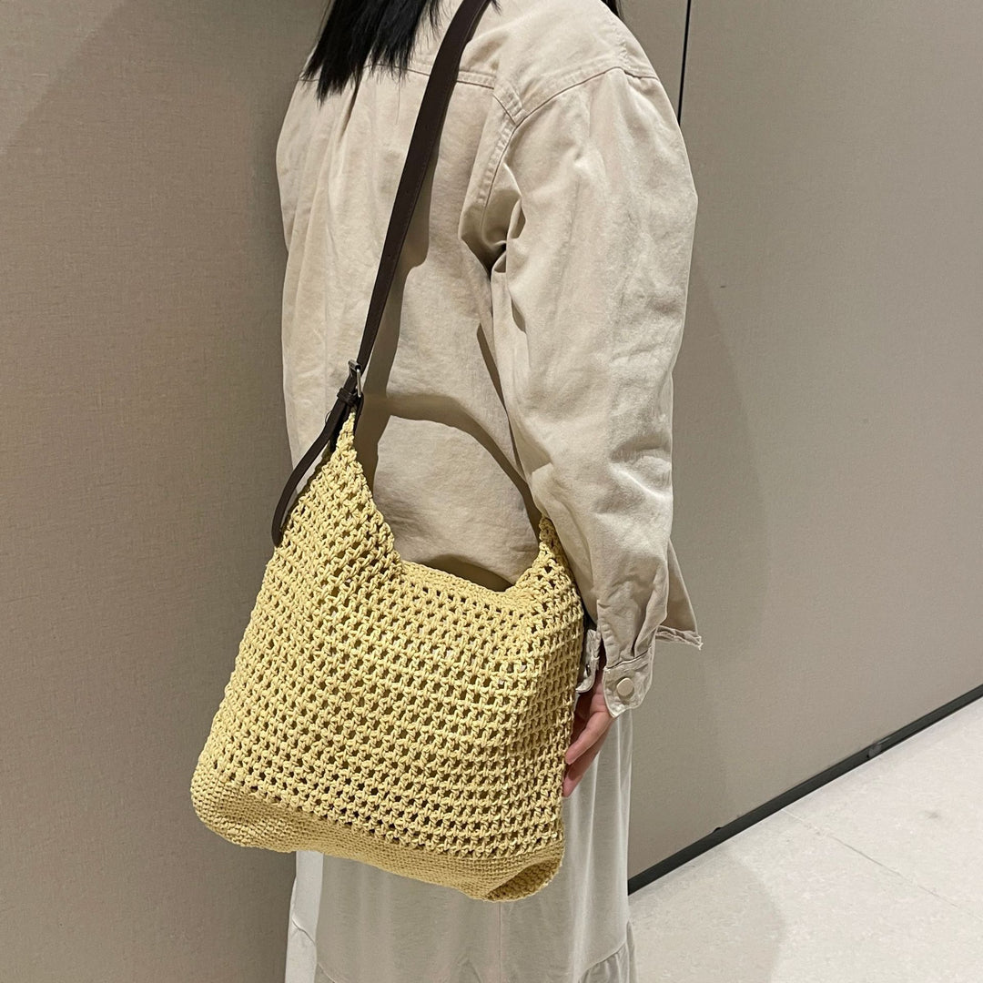 Trendy Macrame Basket Bag Bowlift