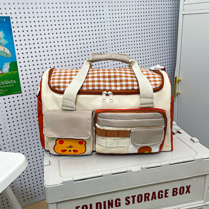 Stylish Multi-Pocket Duffle Bag Bowlift