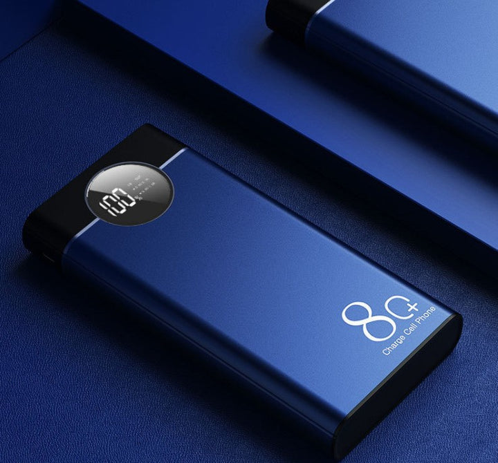 Portable power bank with innovative LED display and intelligent fast charging function Bowlift