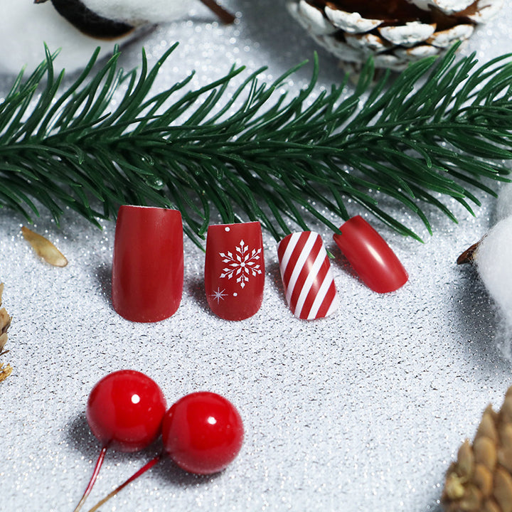 Festive Nail Art Design Bowlift