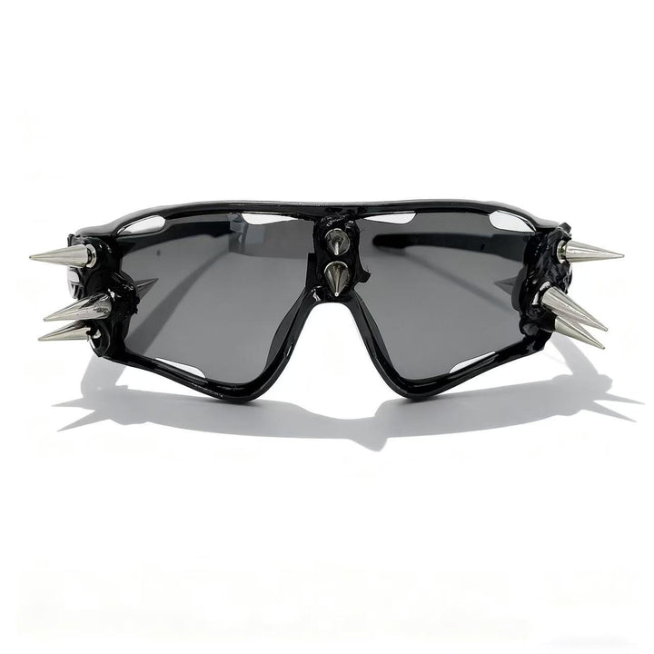 Women's edgy sports sunglasses with sharp accents Bowlift