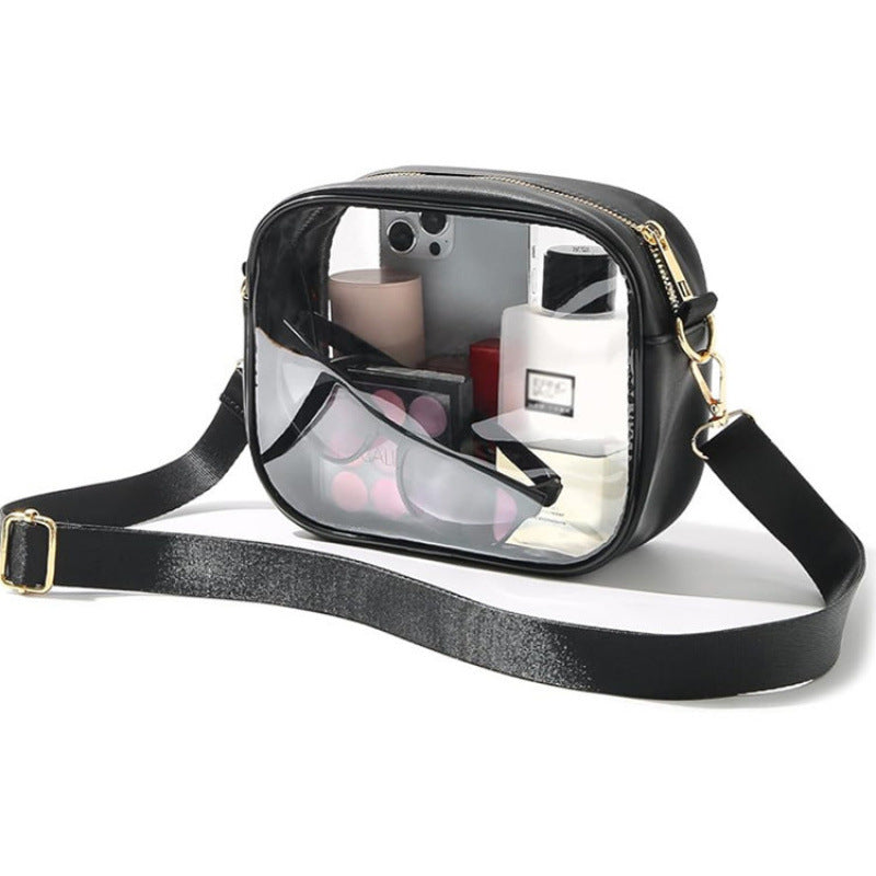 Transparent cosmetic organizer bag Bowlift