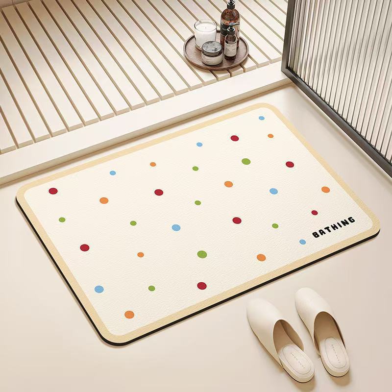 Soft and Textured Bath Mat Bowlift