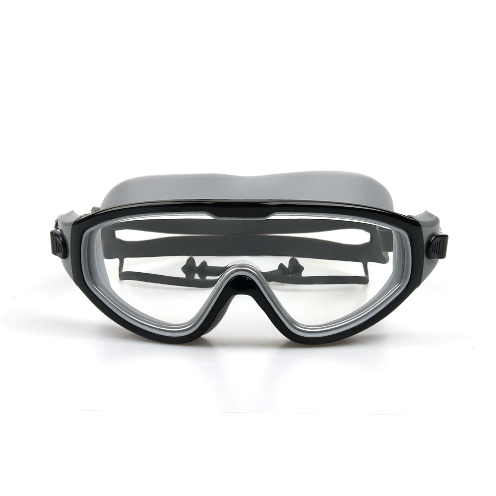 Waterproof swimming goggles with adjustable nose piece Bowlift