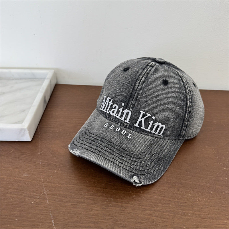 Men's Casual Camo Print Baseball Cap Bowlift