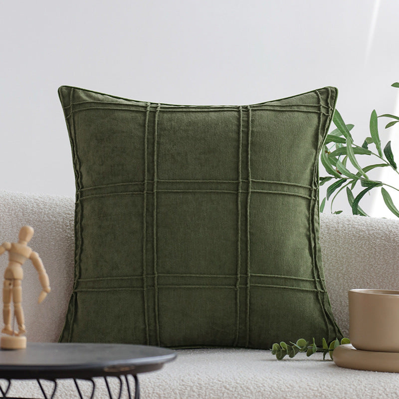 Decorative jacquard pillowcase with houndstooth pattern Bowlift