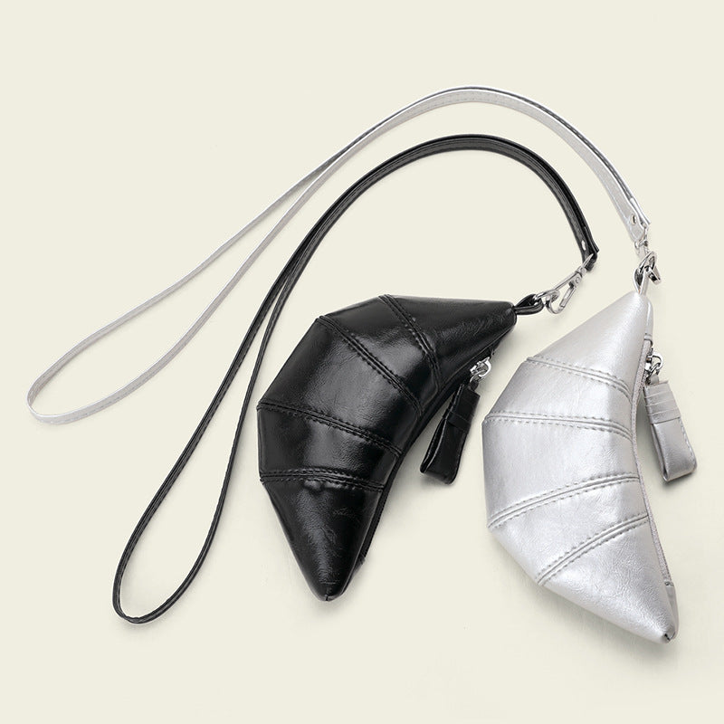 Chic Textured Leather Crossbody Bag