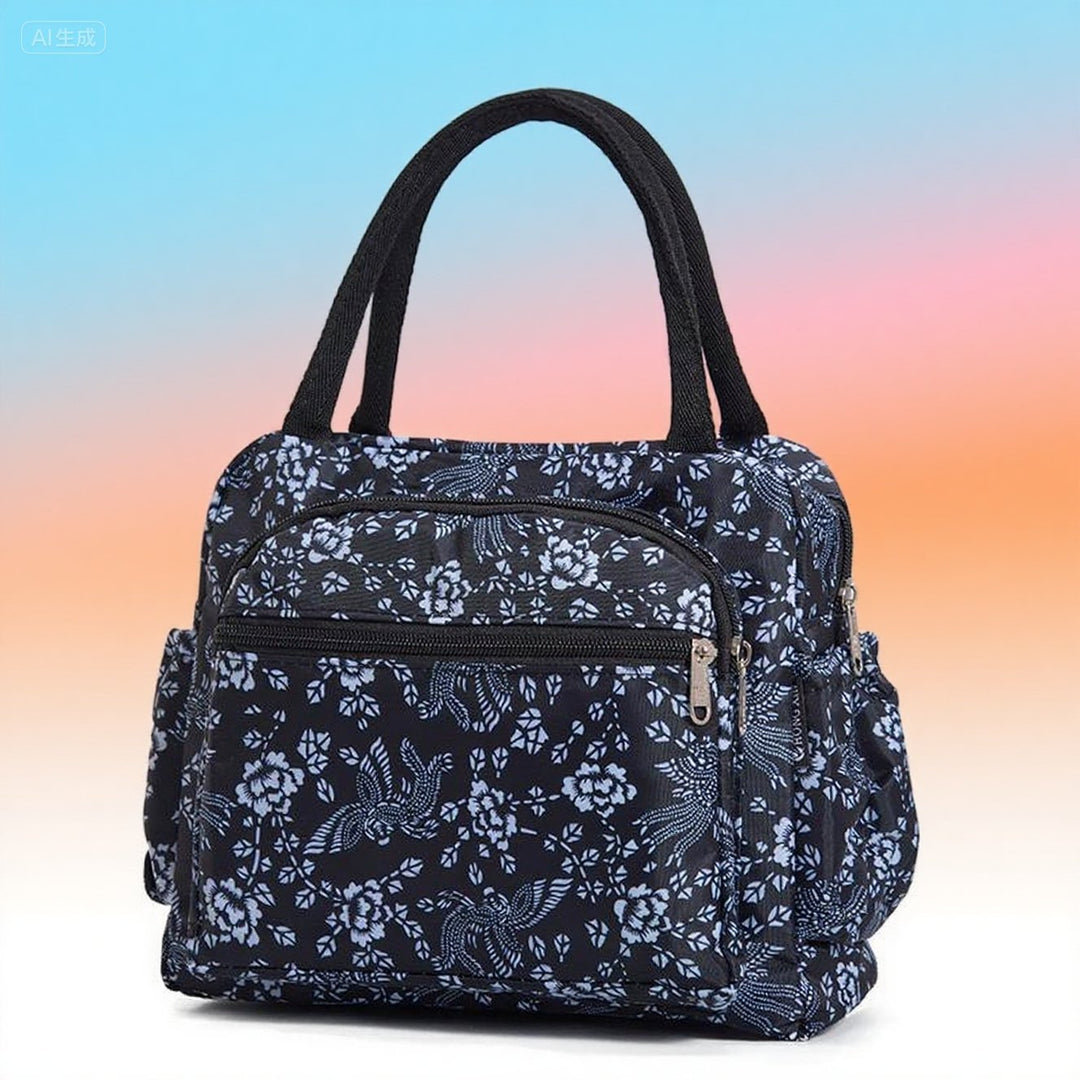 Cat Print Insulated Lunch Bag Bowlift