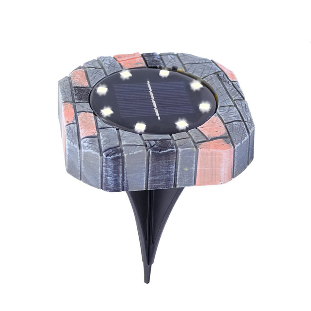 Solar-Powered Decorative Lamp Post