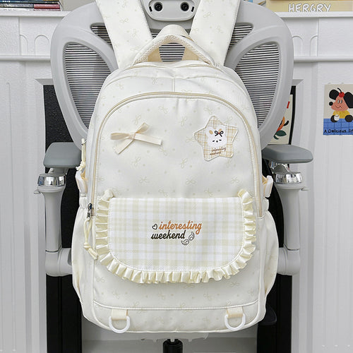 Children's Playful Themed Multi-Pocket School Backpack