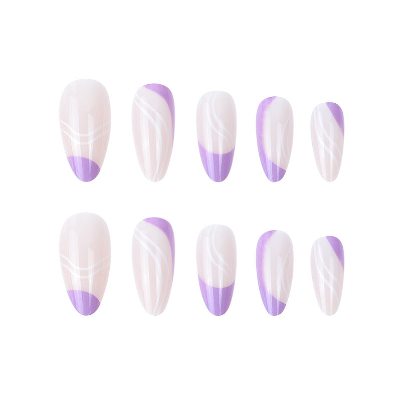 Artistic Long Stiletto Nail Extensions Bowlift